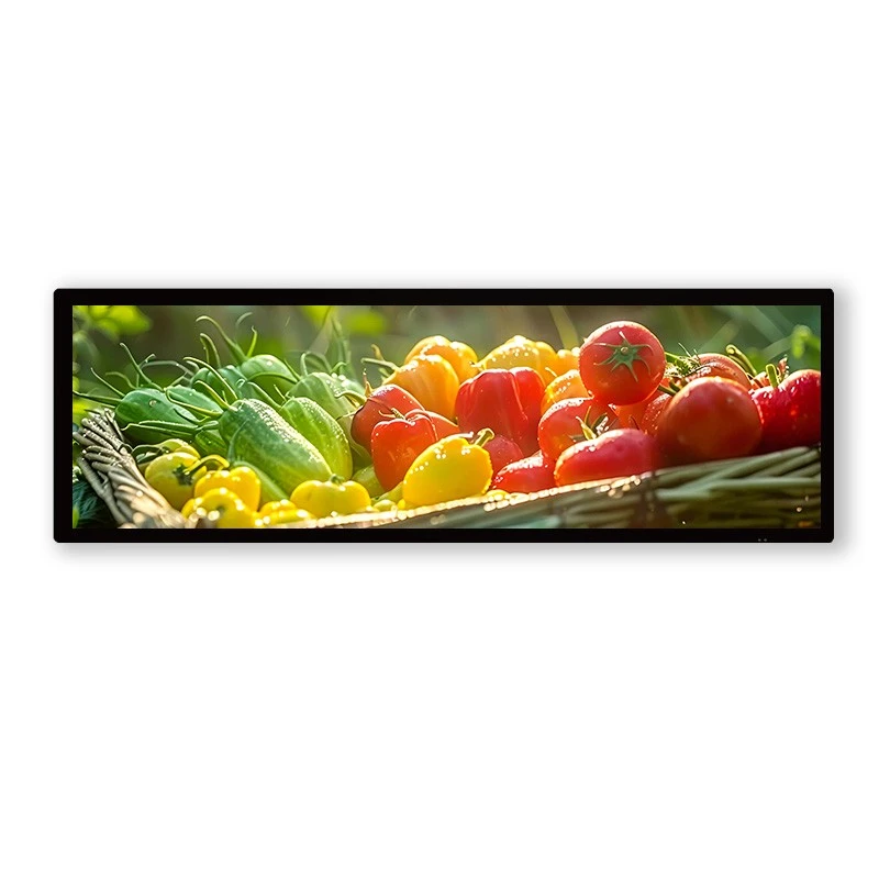 Nhà sản xuất màn hình hai mặt hiển thị thanh LCD 28 .6 inch