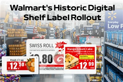 Triển khai nhãn kệ kỹ thuật số mang tính lịch sử của Walmart