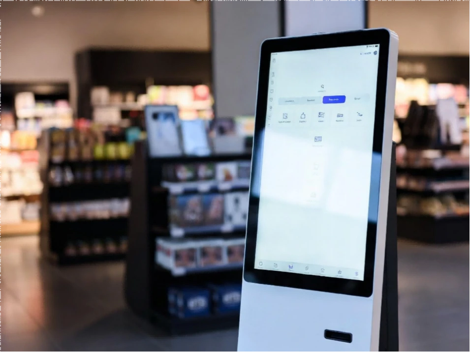 Kiosk màn hình cảm ứng tăng cường mua sắm tương tác
